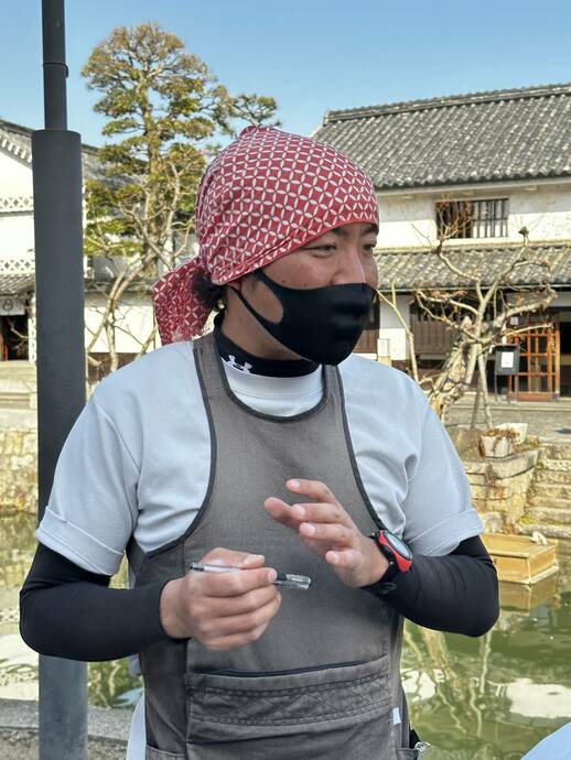 えびす屋倉敷店 俥夫(しゃふ)の百田祐作さんの写真