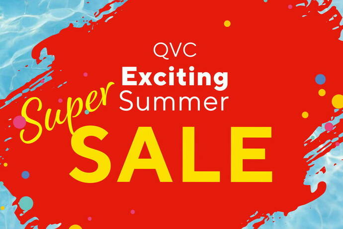 QVCエキサイティングサマー スーパーセール2daysロゴ